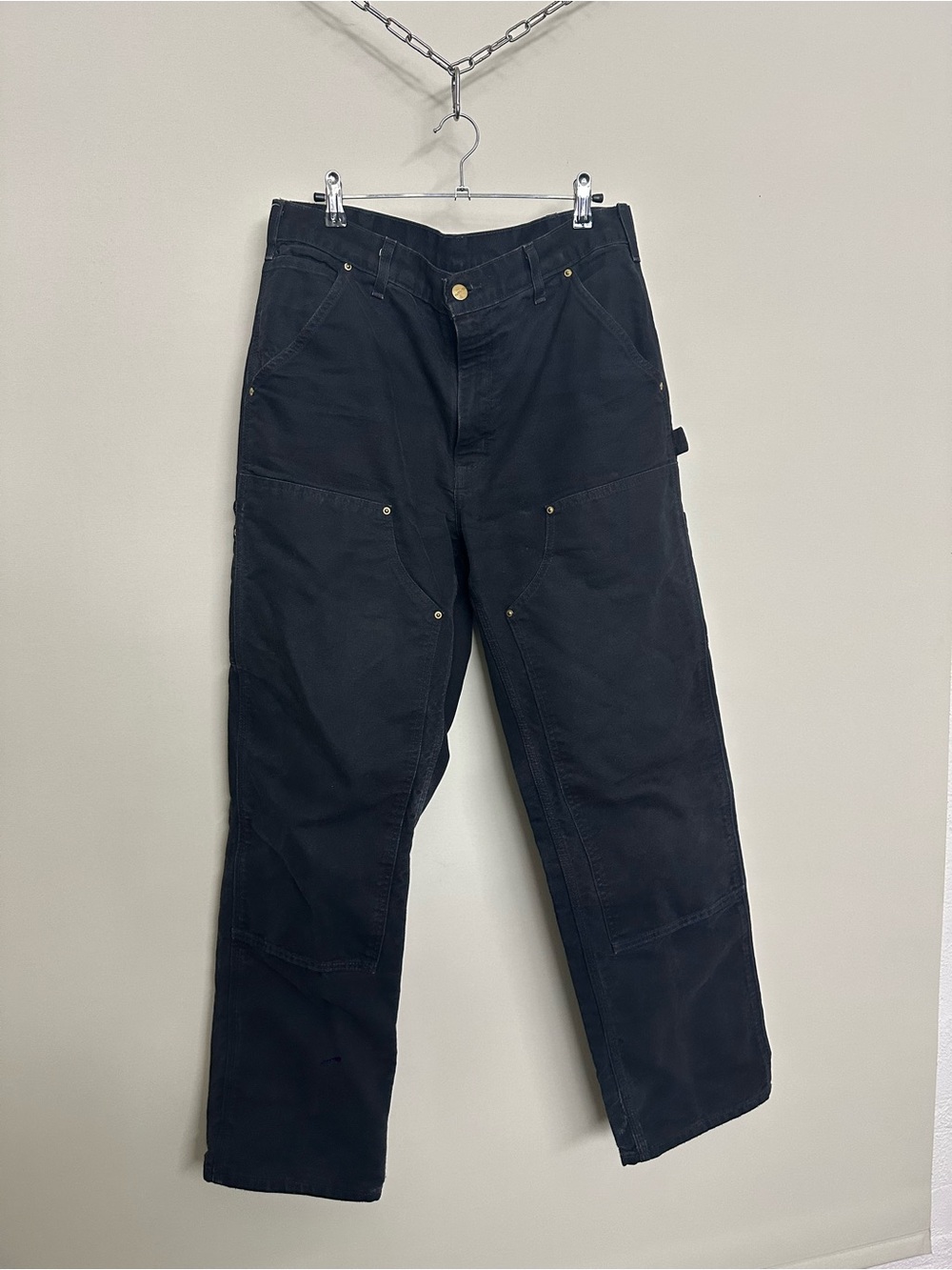 Carhartt Loose Fit Firm Duck Double-Front Utility Work Pant B01 Men's